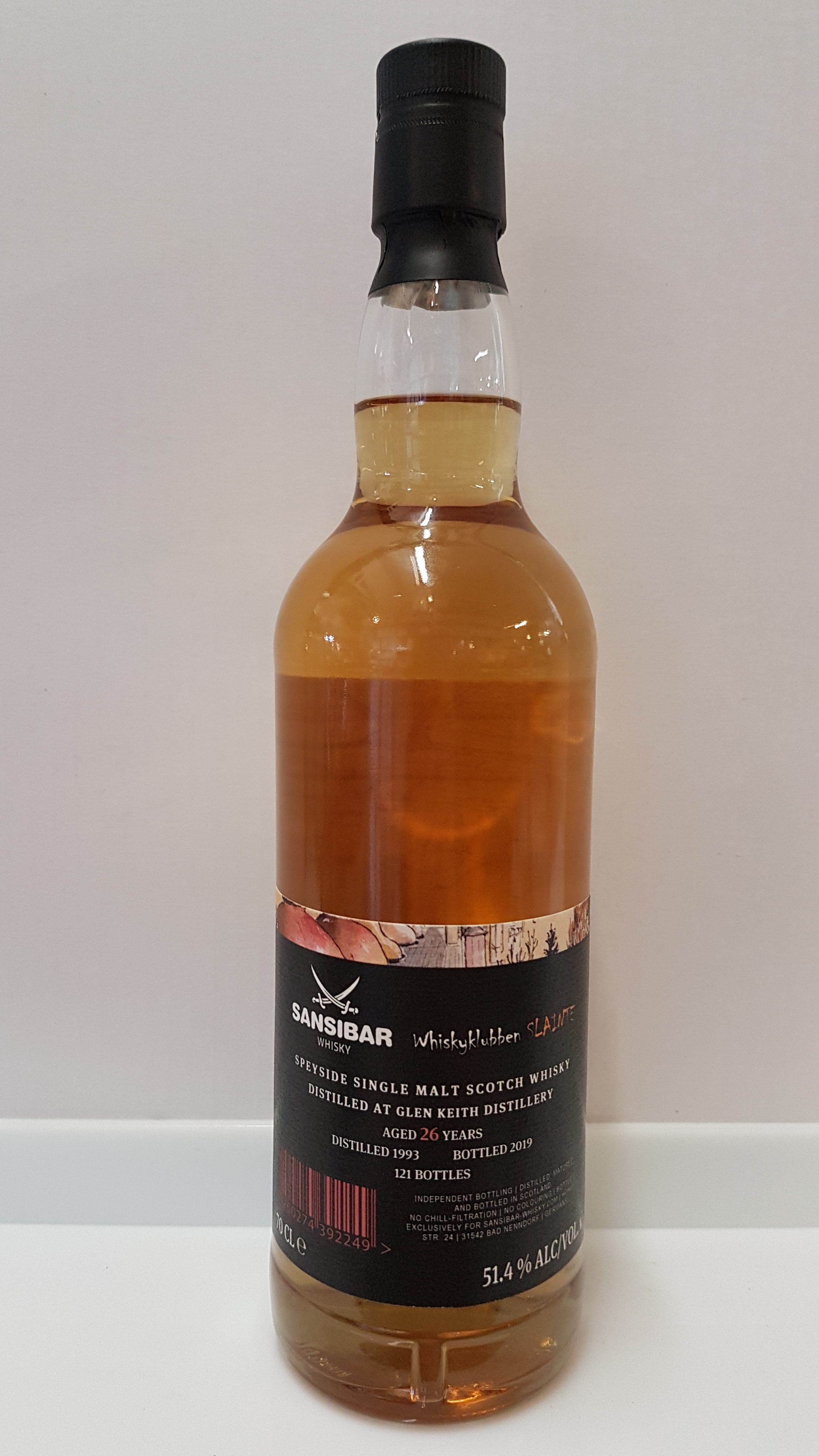 Glen Keith 26y - Sansibar Whisky for Whiskyclubben Slainte