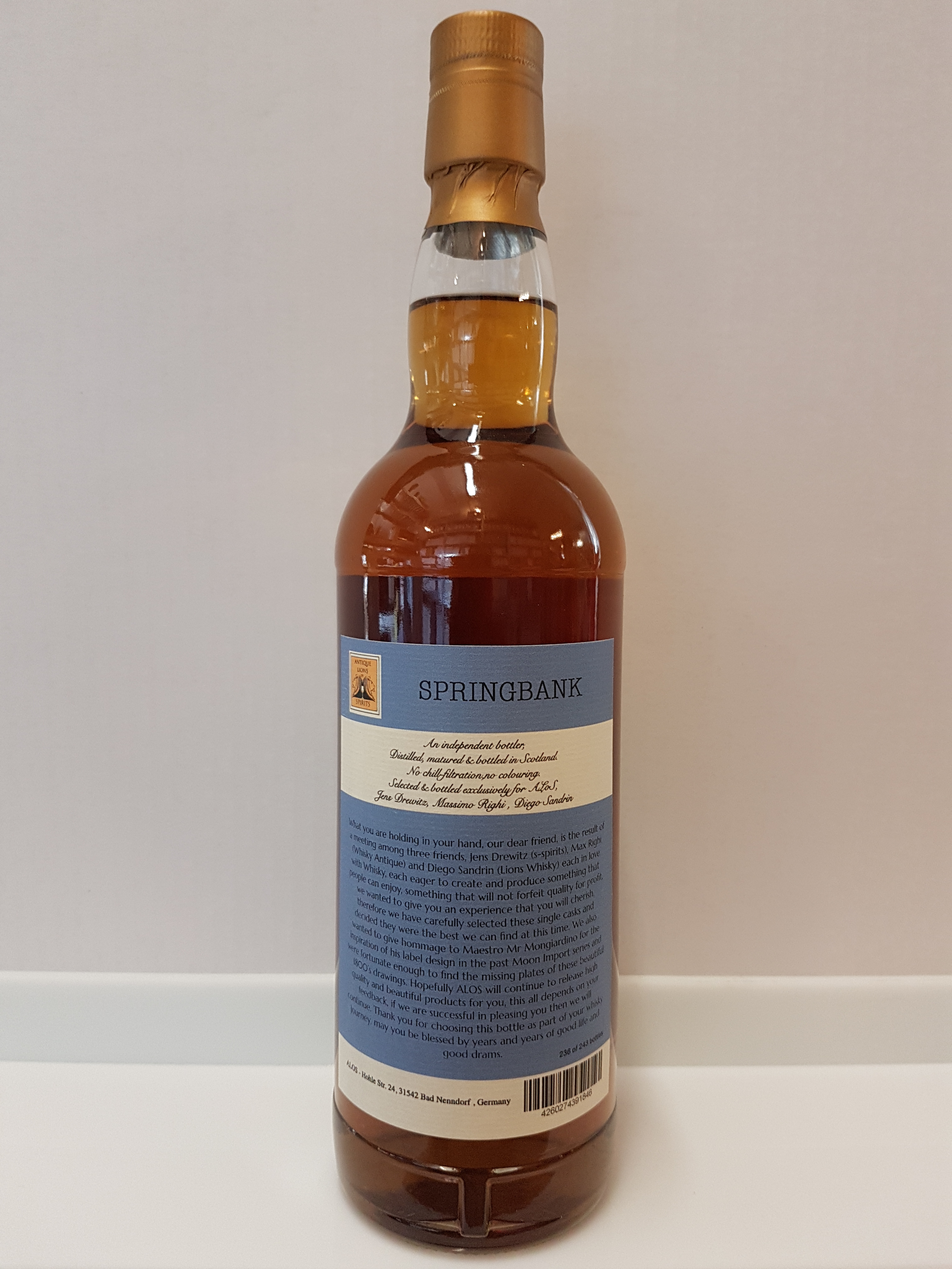 Springbank 20y -  ALOS