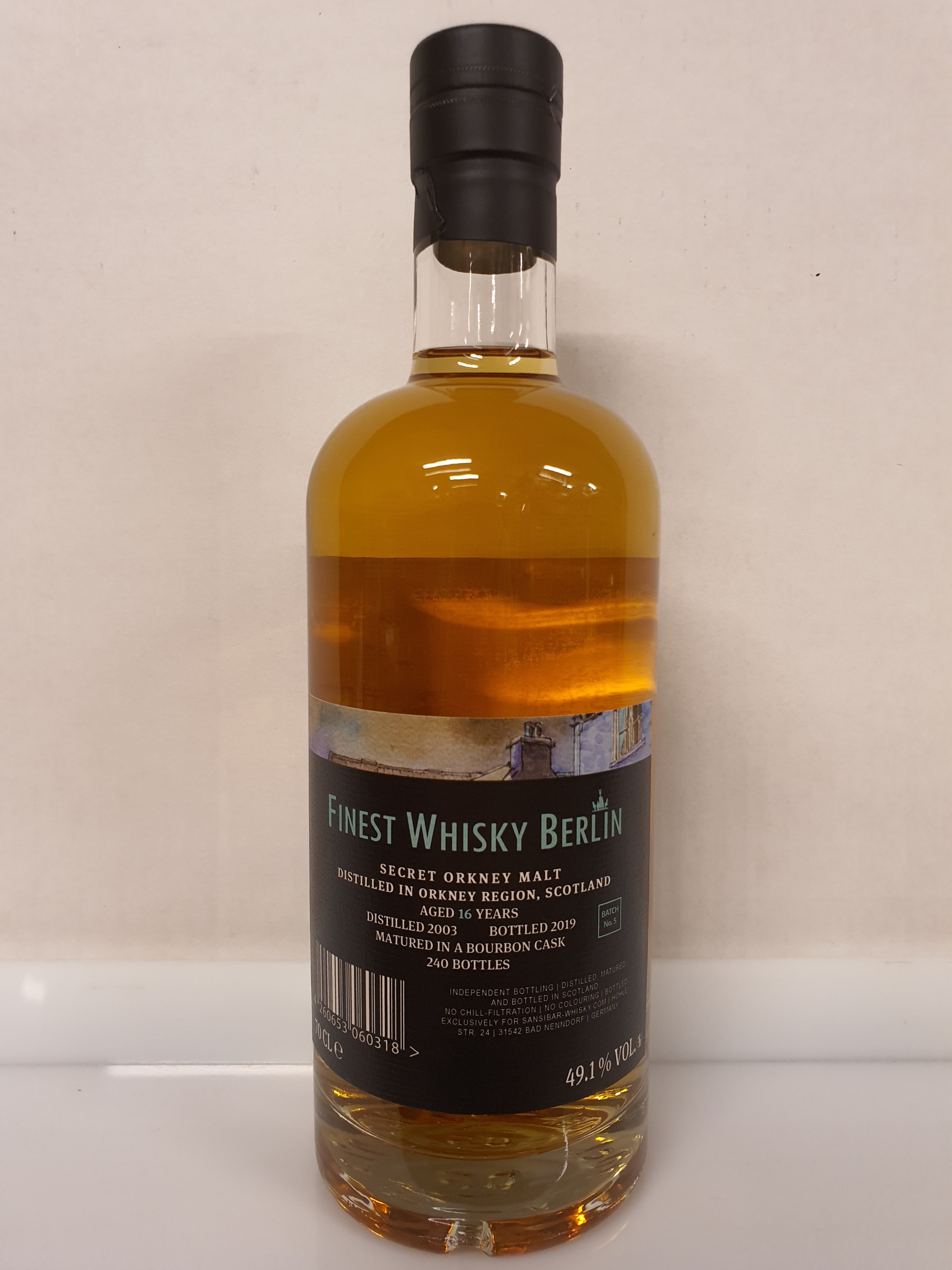 Secret Orkney Malt 16y - Finest Whisky Berlin Batch 5