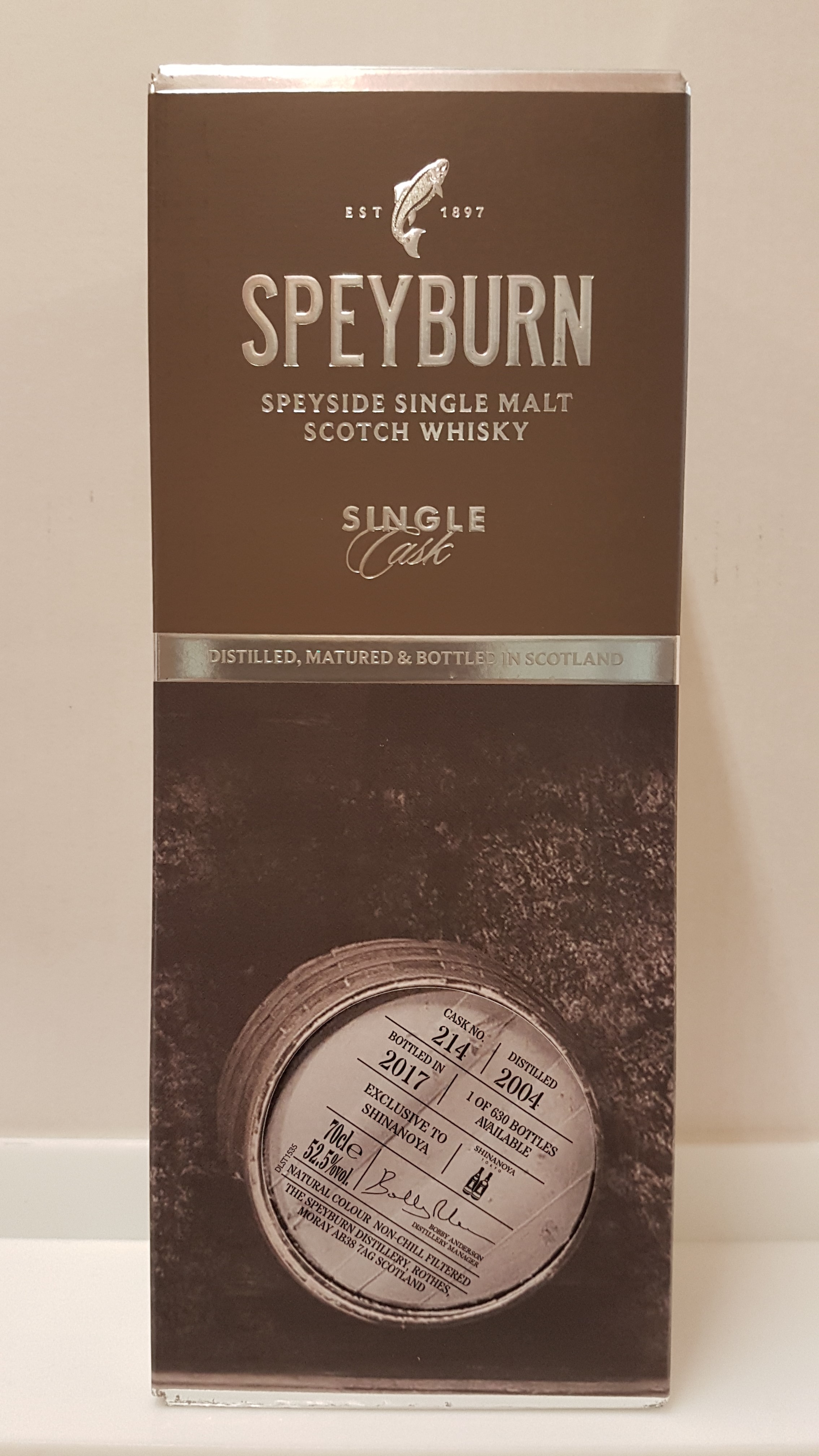 Speyburn 13y - Shinanoya