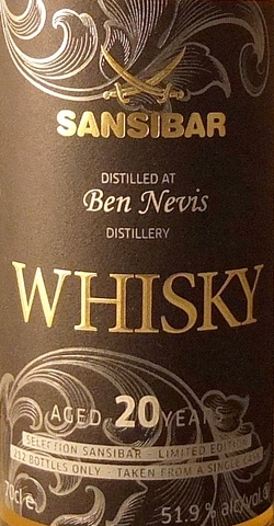 Ben Nevis 20y - Sansibar Classic Label
