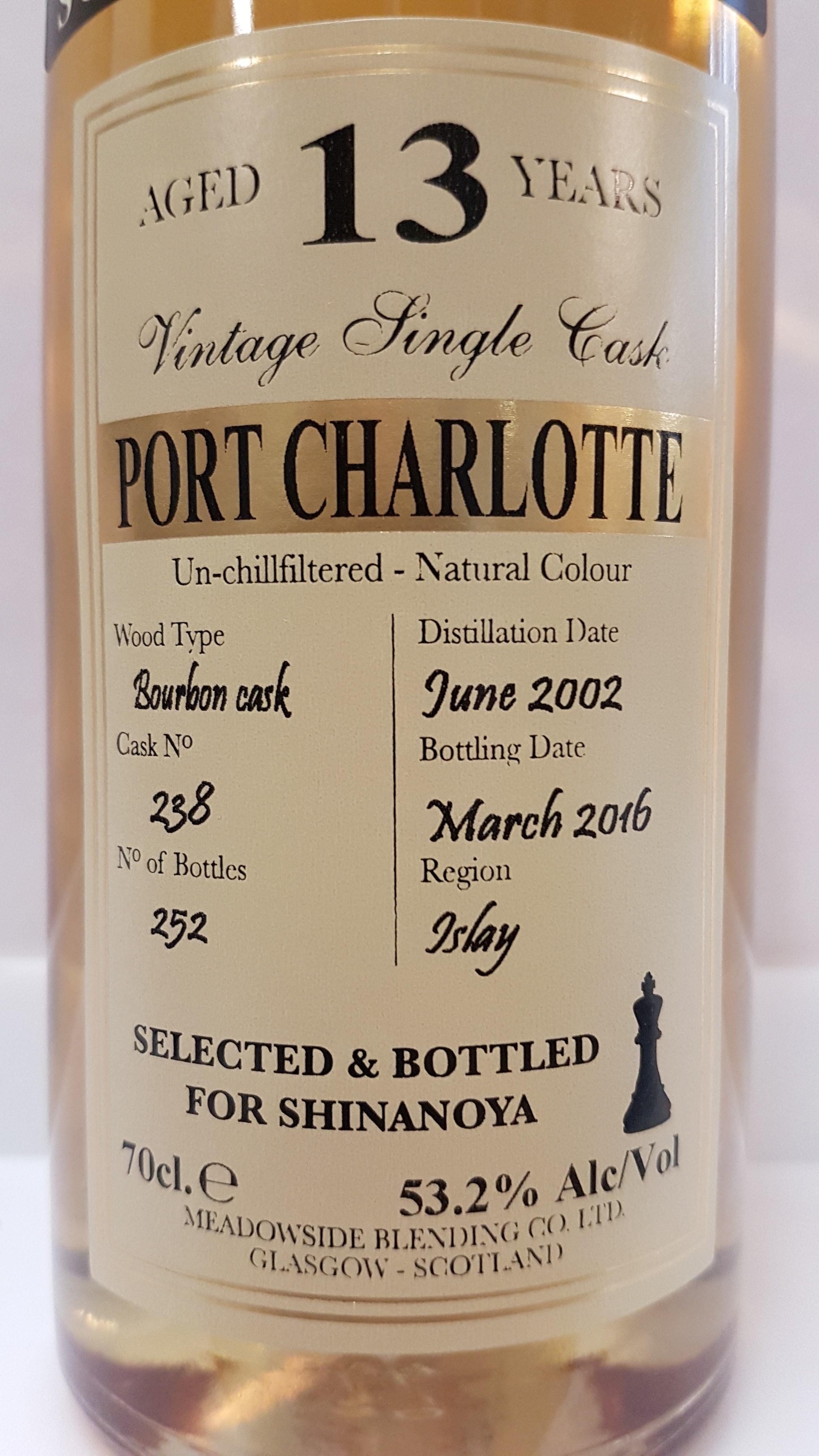 Port Charlotte 13y - Shinanoya