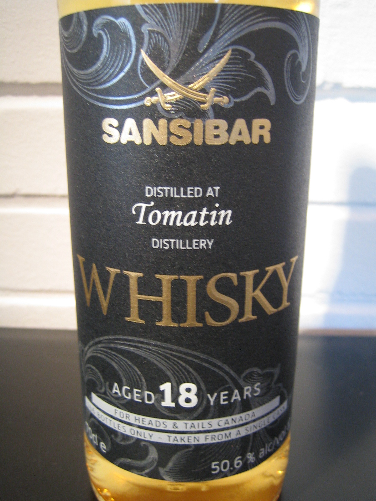 Tomatin 18y - Sansibar Whisky for Heads and Tails (CAN) Classic Label