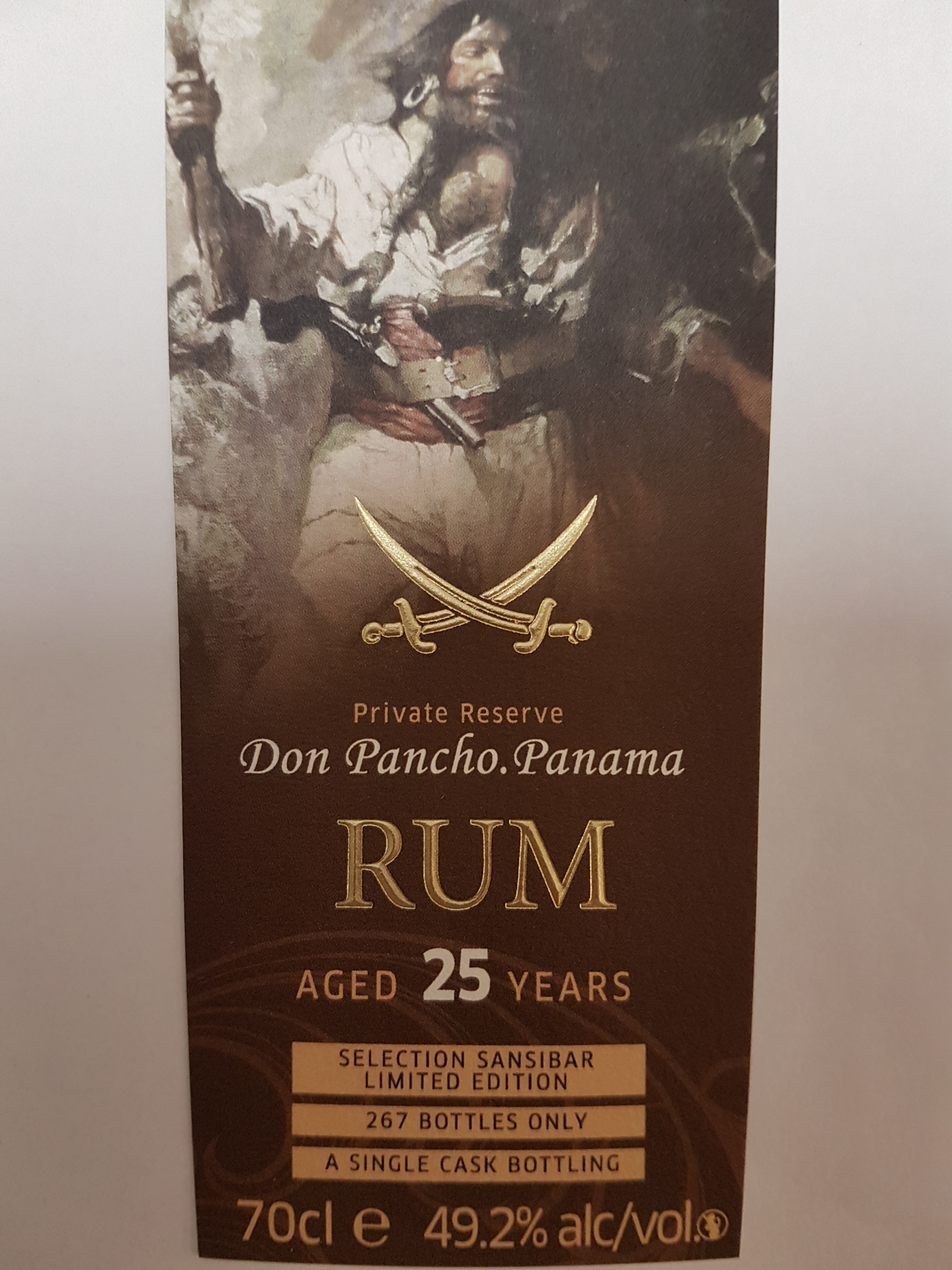 Panama 25y - Pirat Label