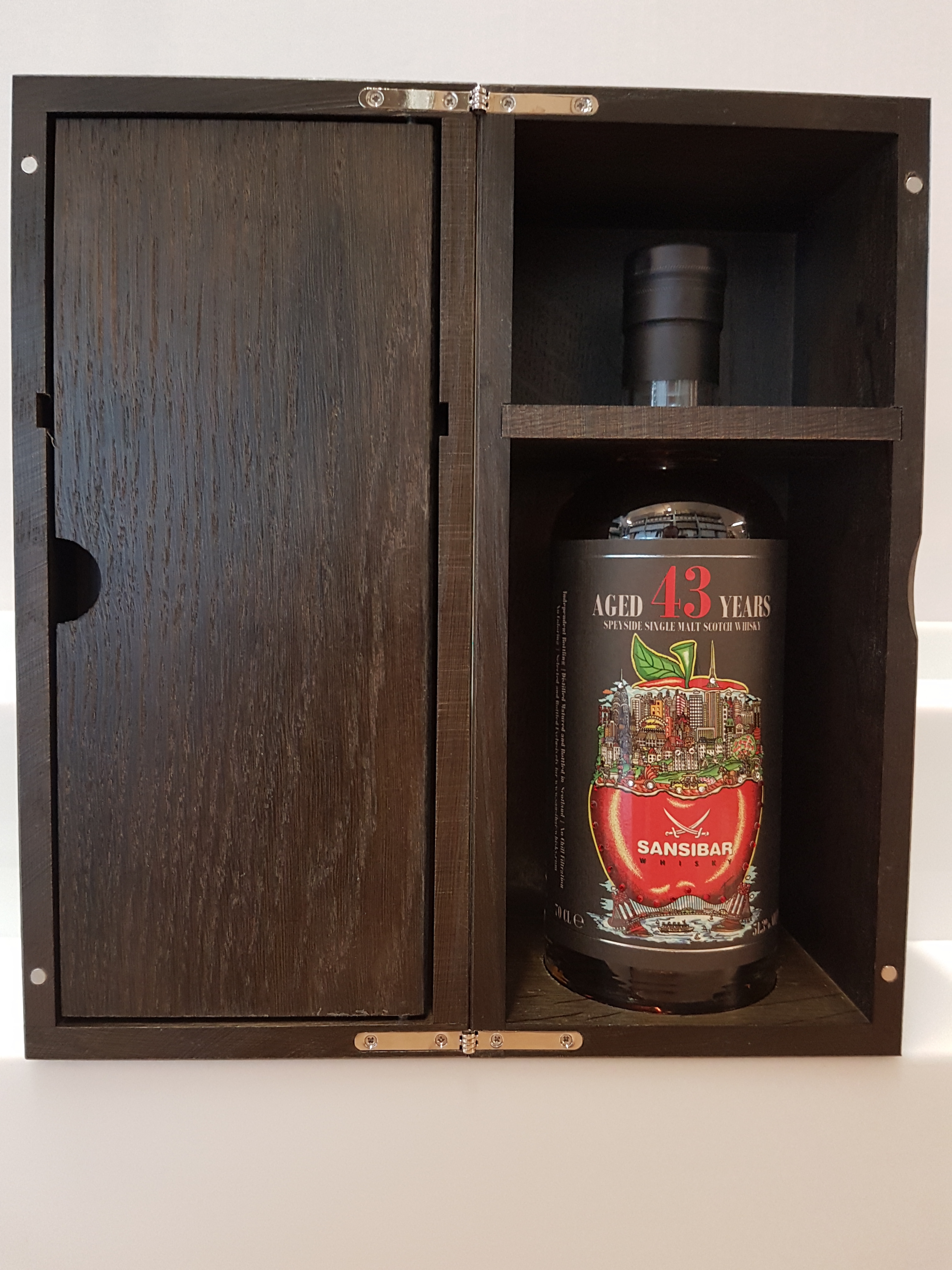 Speyside Region Malt 43y - Sansibar Whisky Fazzino Label