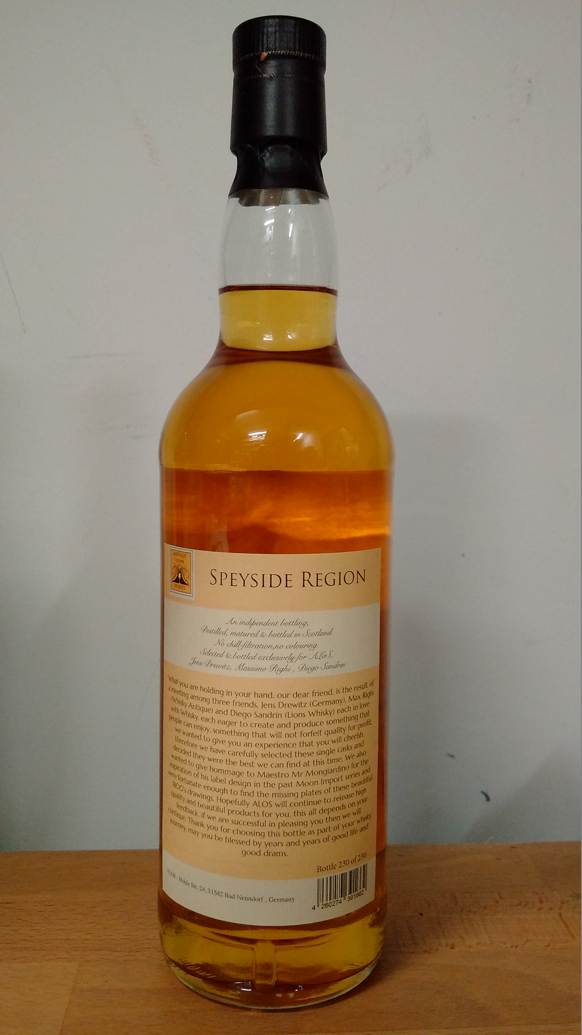 Speyside Region Malt 41y - ALOS