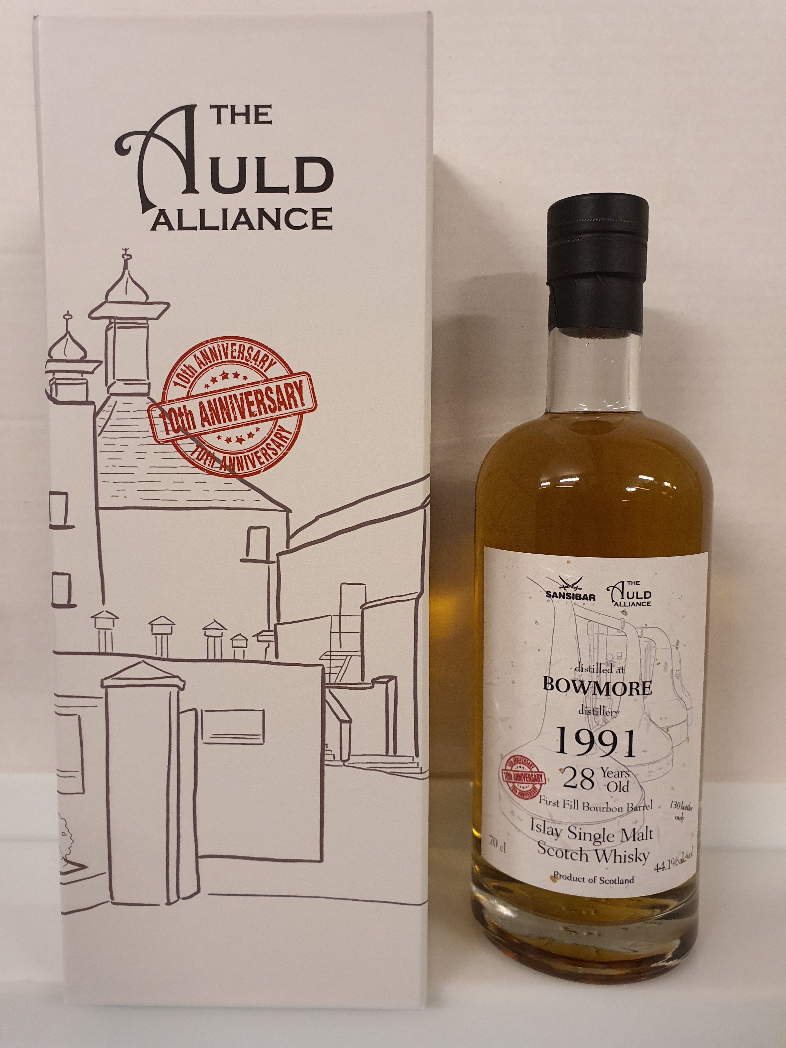 Bowmore 28y - Sansibar Whisky for Auld Alliance