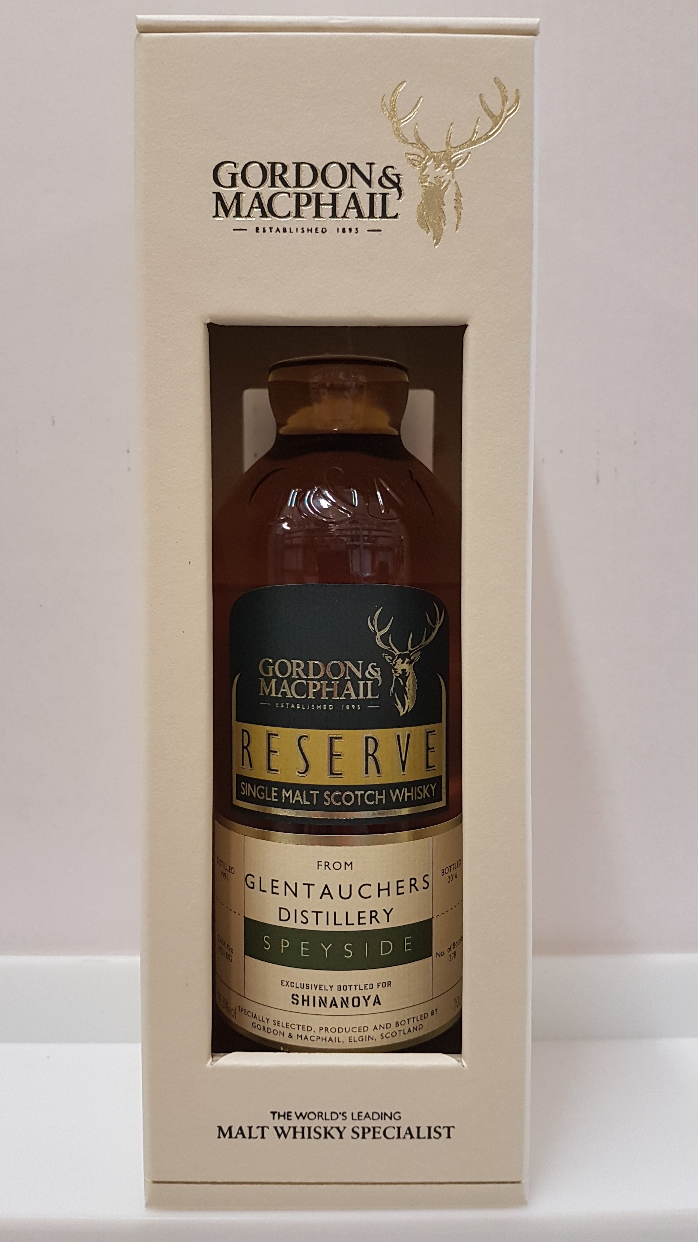 Glentauchers 24y - Shinanoya