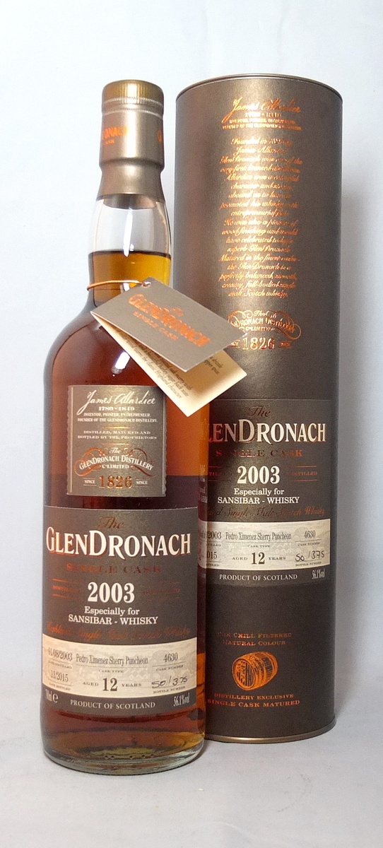 Glendronach 12y - Original Bottling for Sansibar Whisky