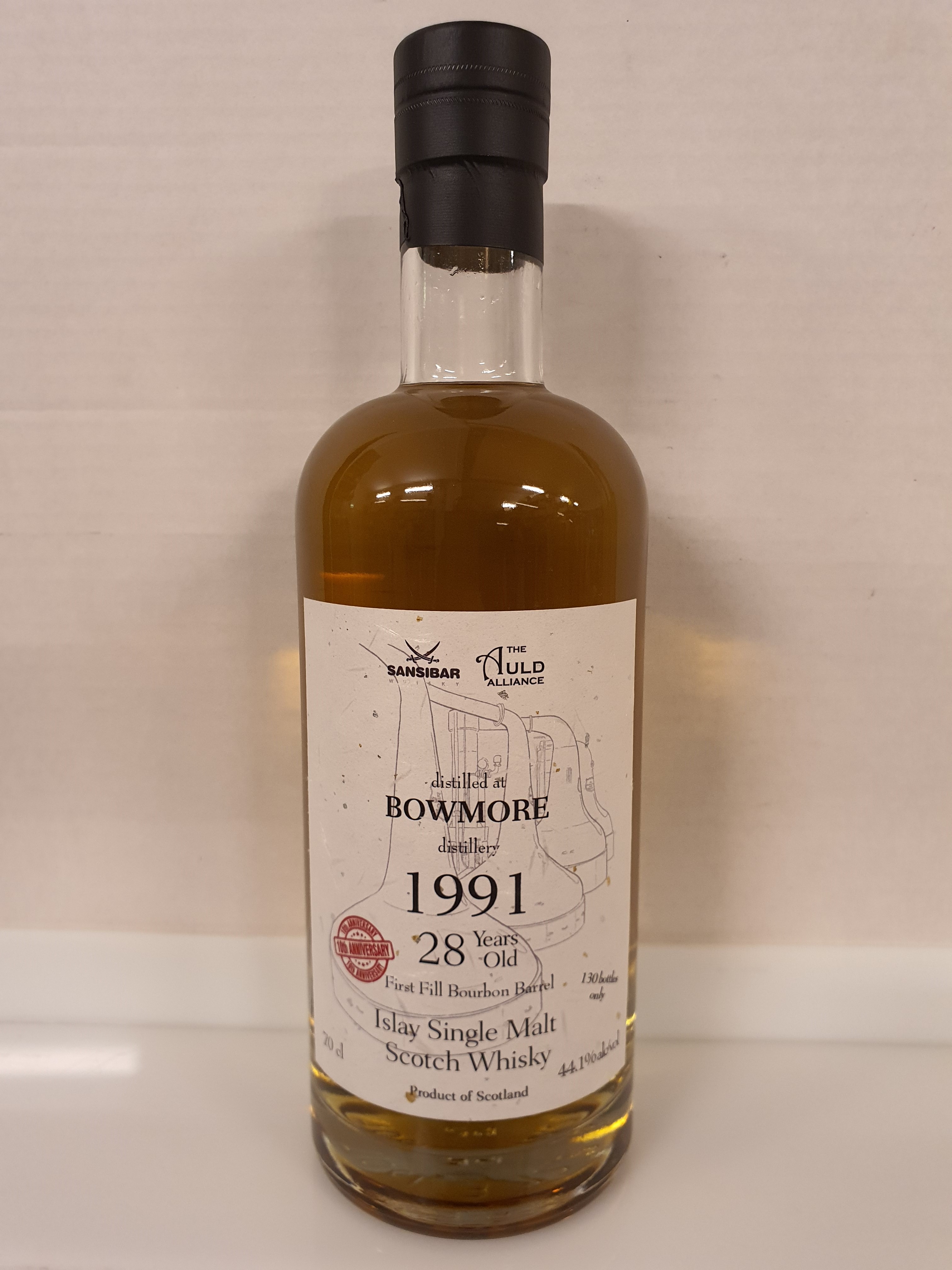Bowmore 28y - Sansibar Whisky for Auld Alliance
