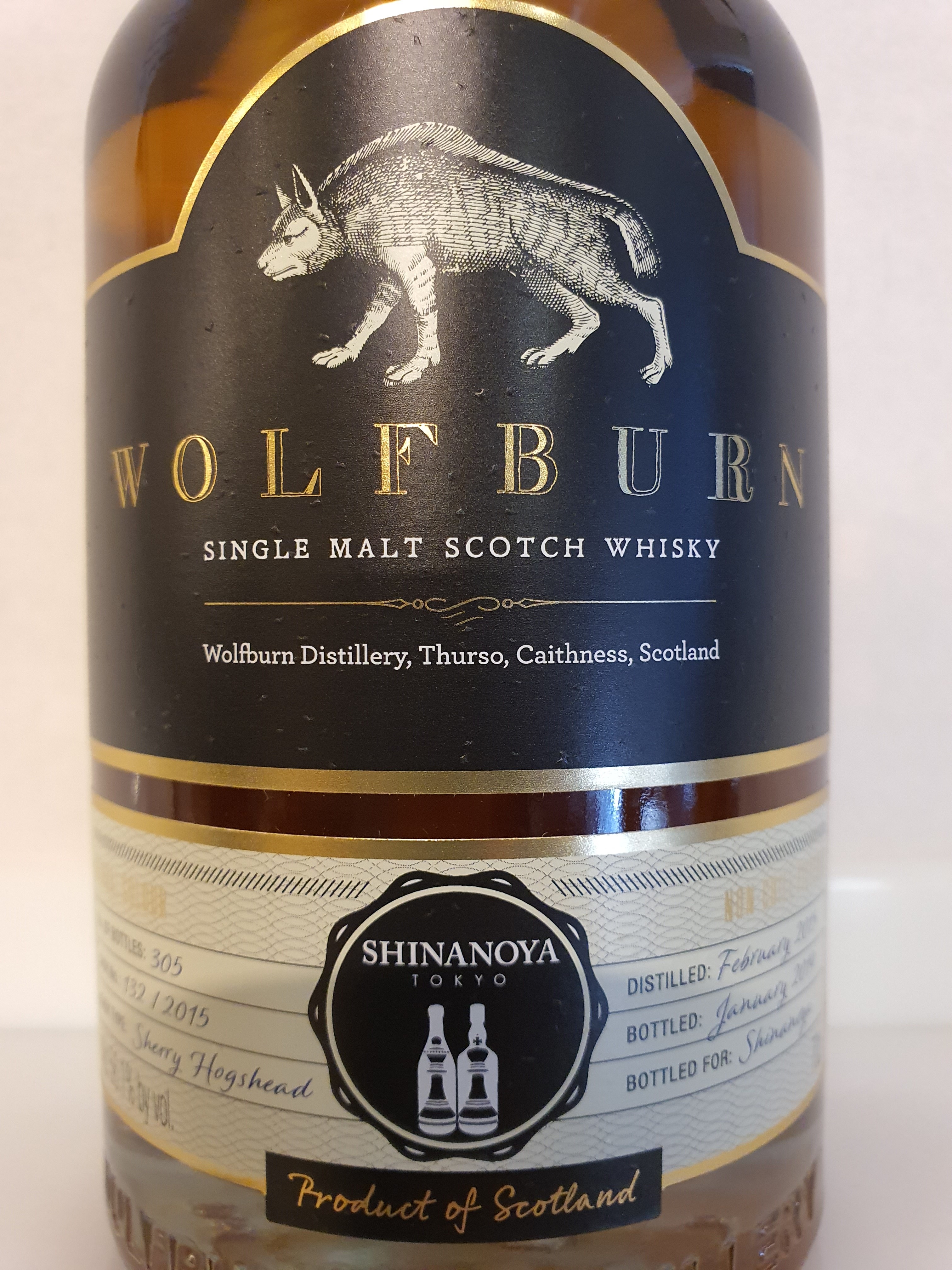 Wolfburn 4y - Shinanoya