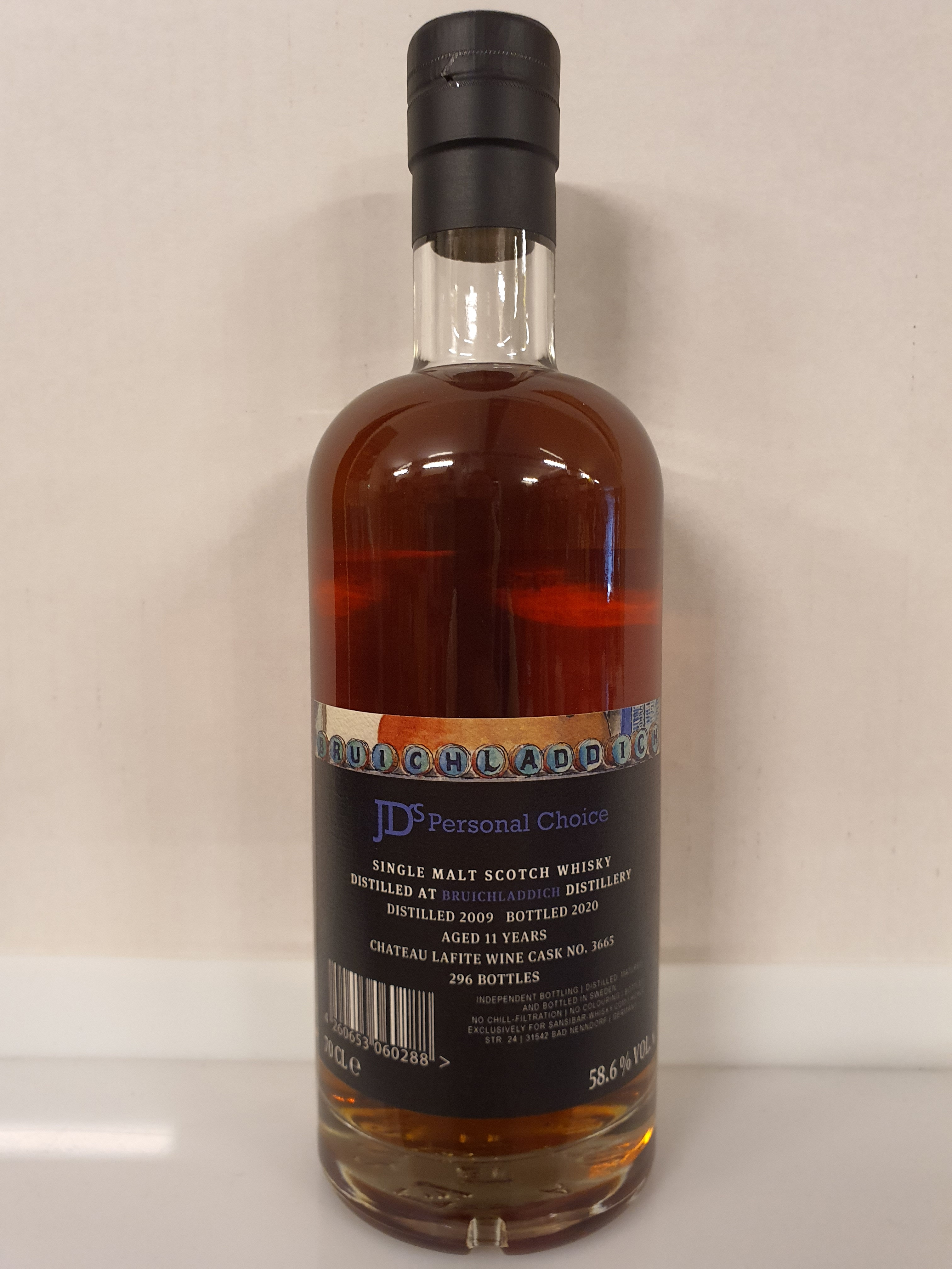 Bruichladdich 11y - JD's Personal Choice Batch 1