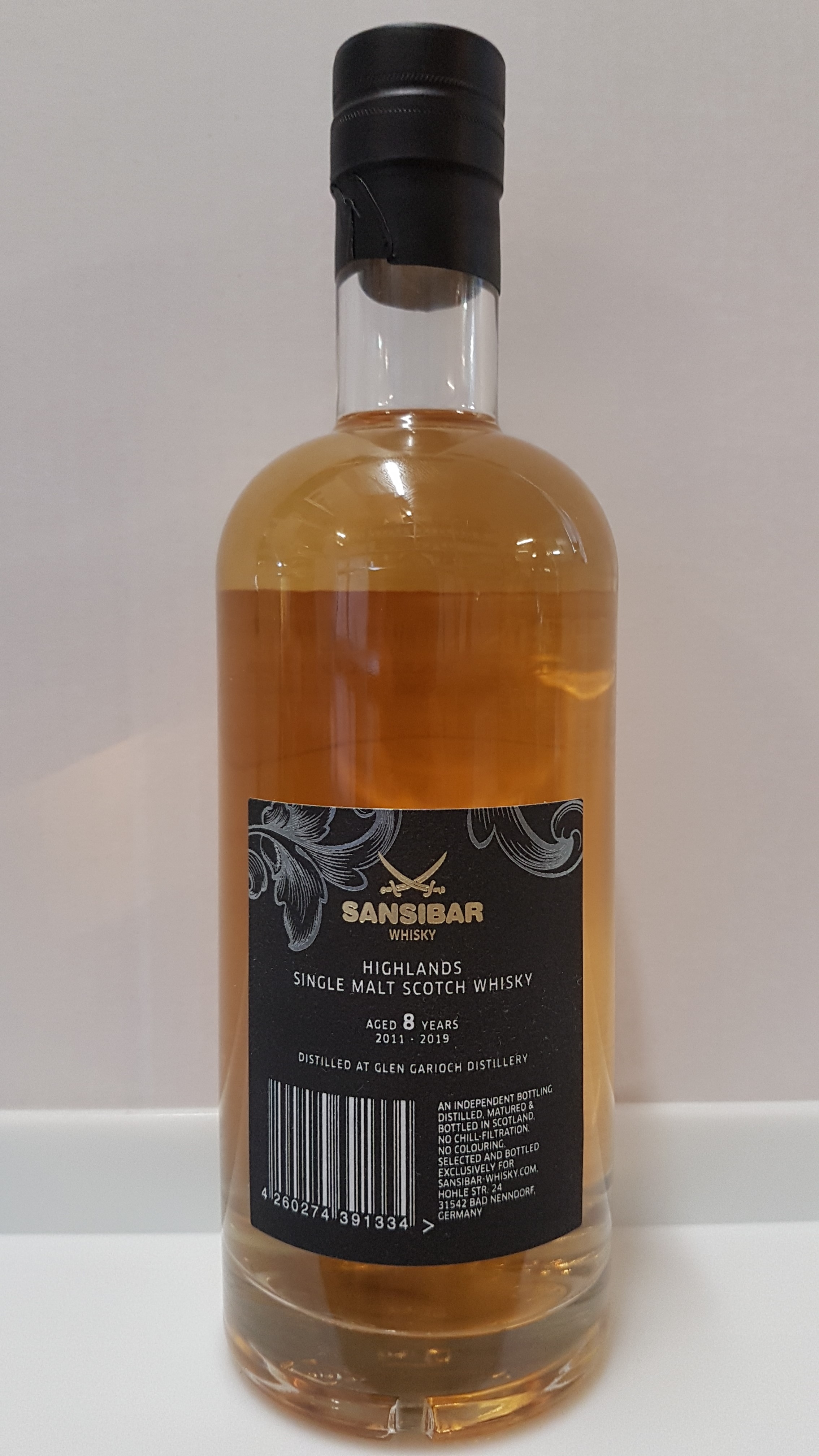 Glen Garioch 8y - Chinese Birds Label