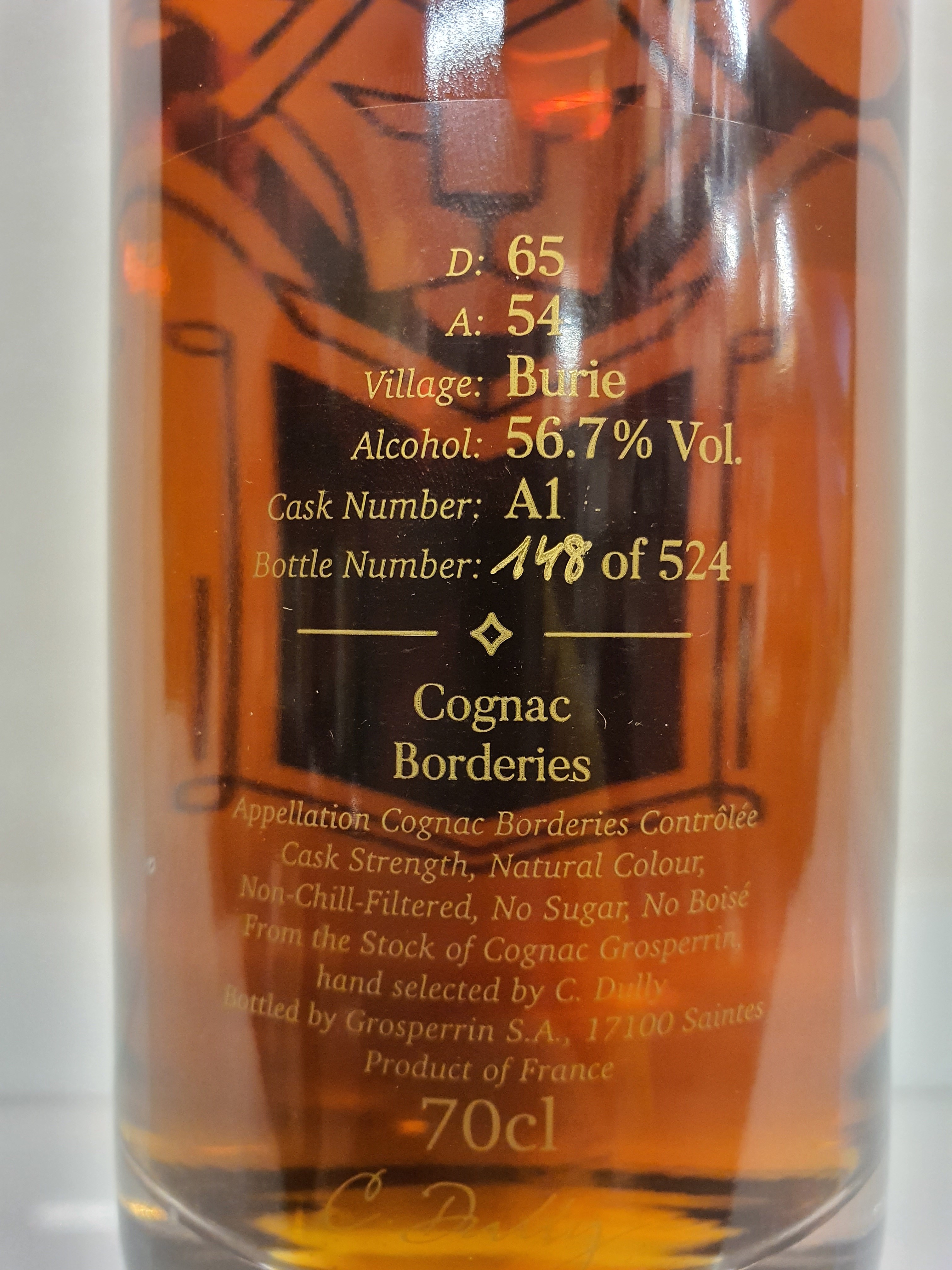 Grosperrin Borderies 54y - C. Dully Selection