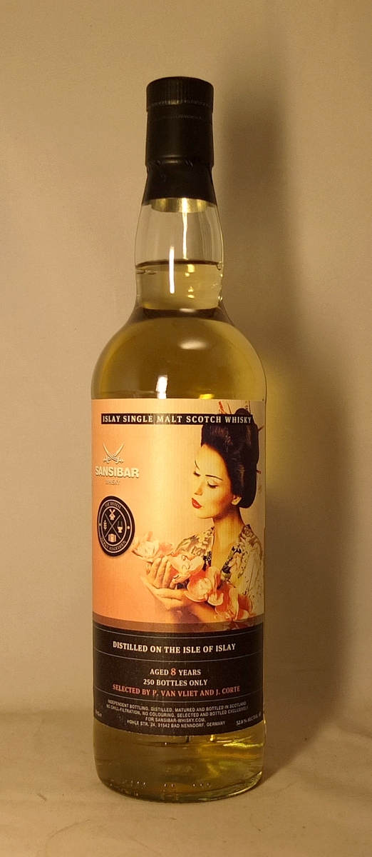 Islay Malt 8y - Sansibar Whisky for Dutch Whisky Association (Geisha Label)