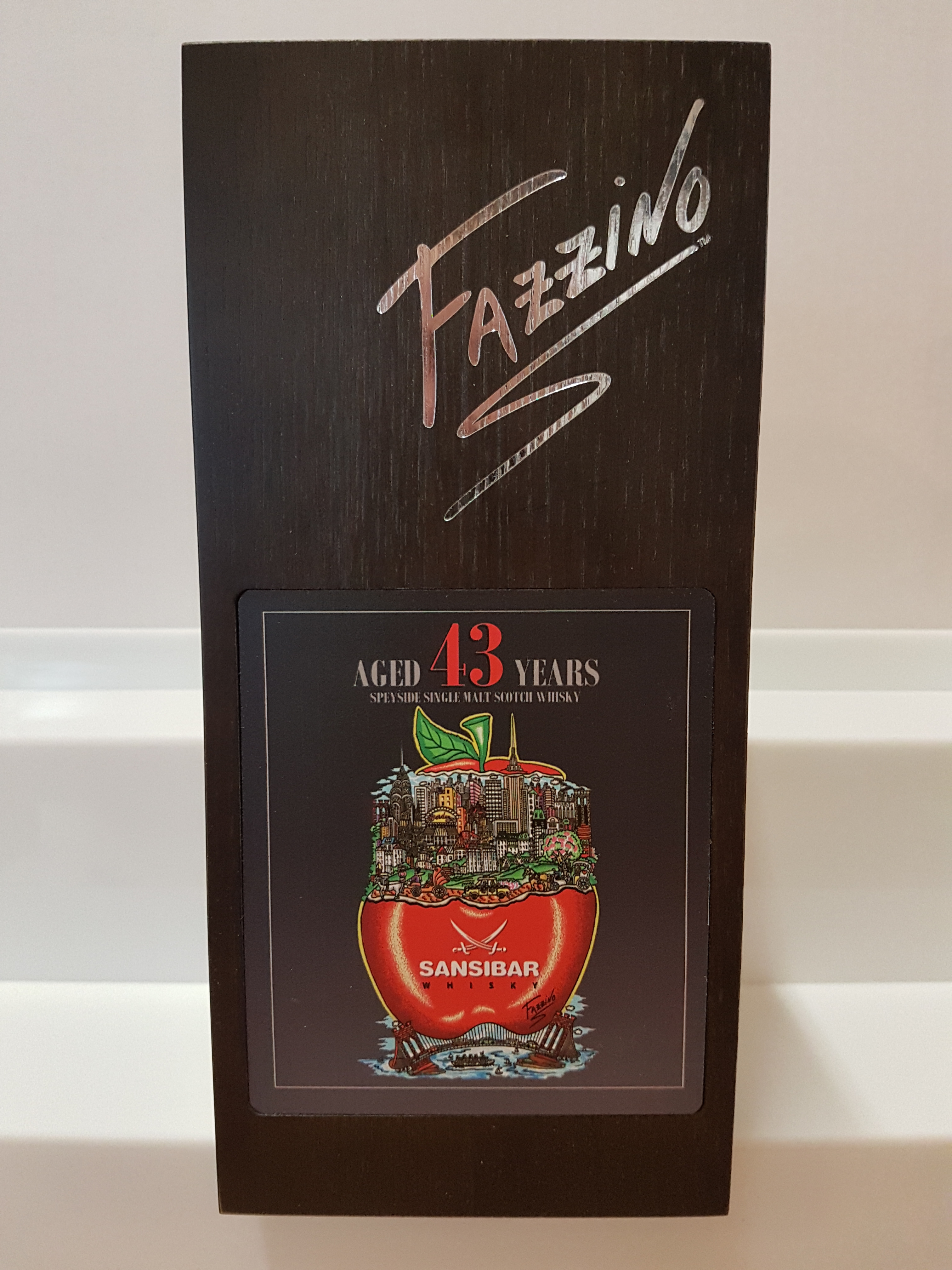 Speyside Region Malt 43y - Sansibar Whisky Fazzino Label