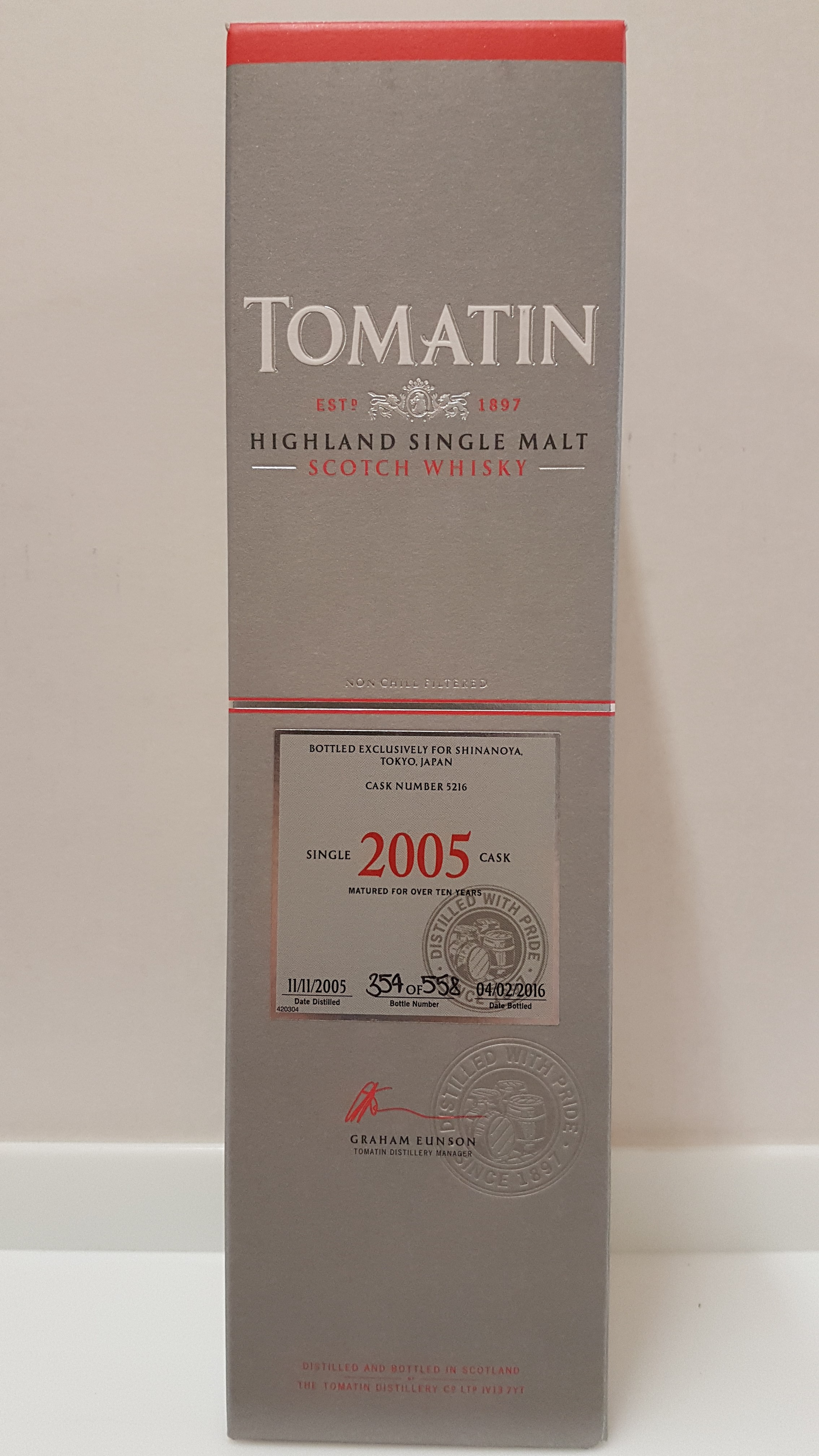 Tomatin 10y - Shinanoya