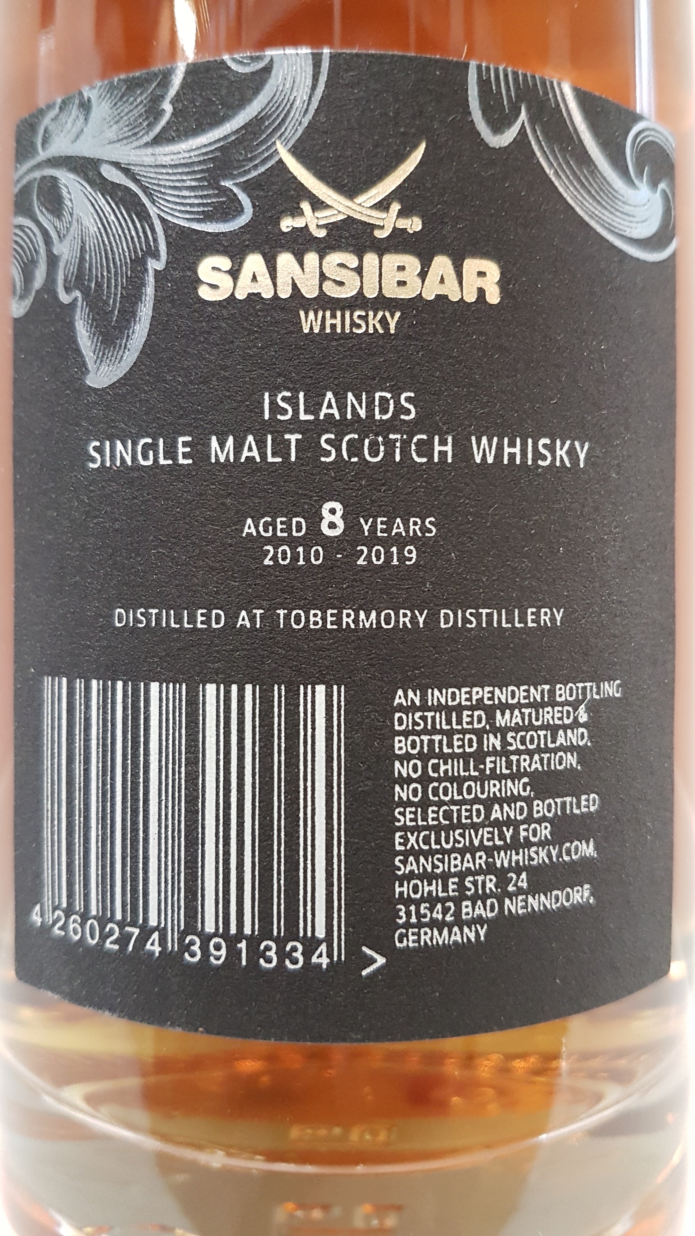Tobermory 8y - Chinese Birds Label