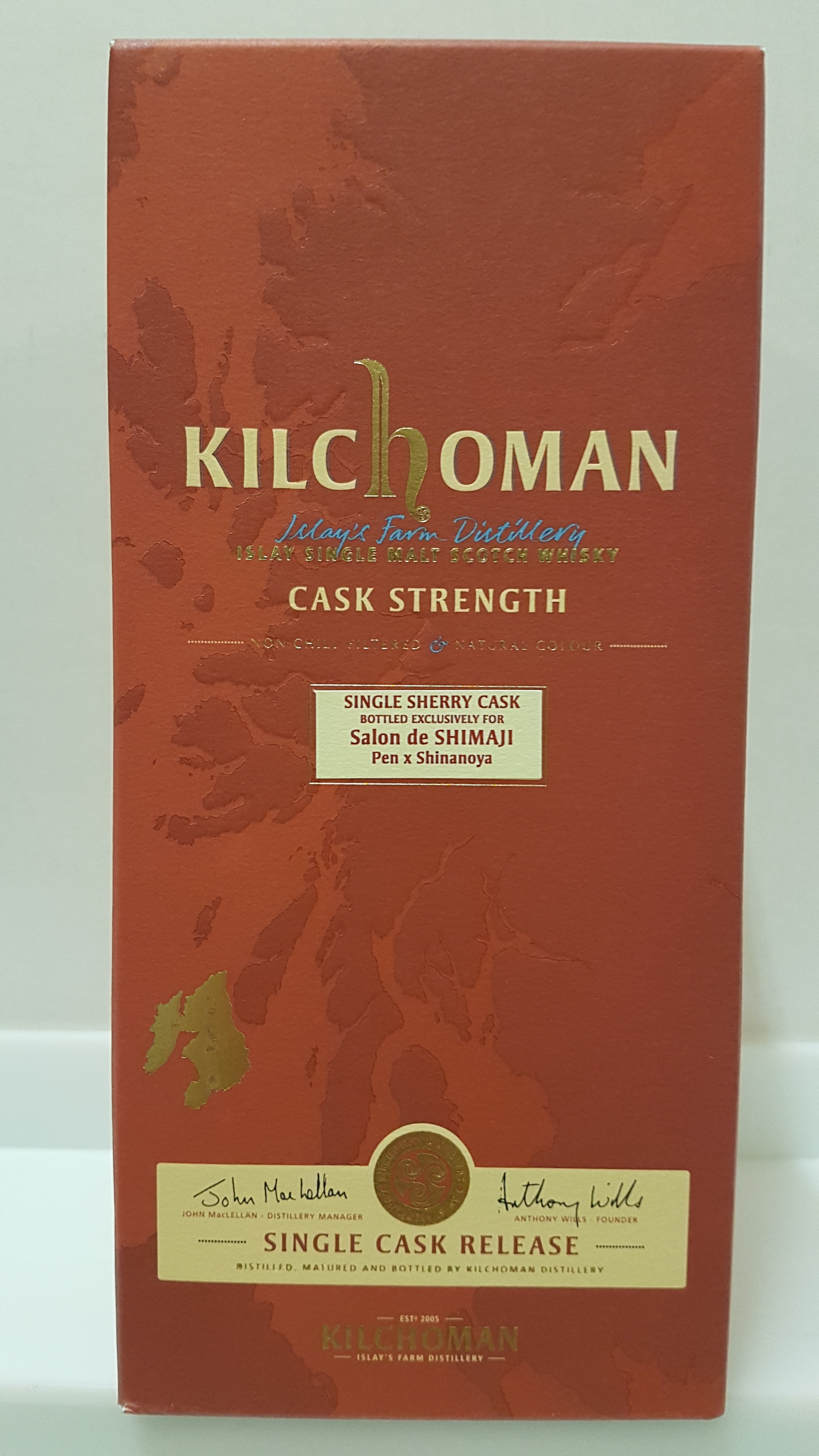 Kilchoman 5y - Shinanoya