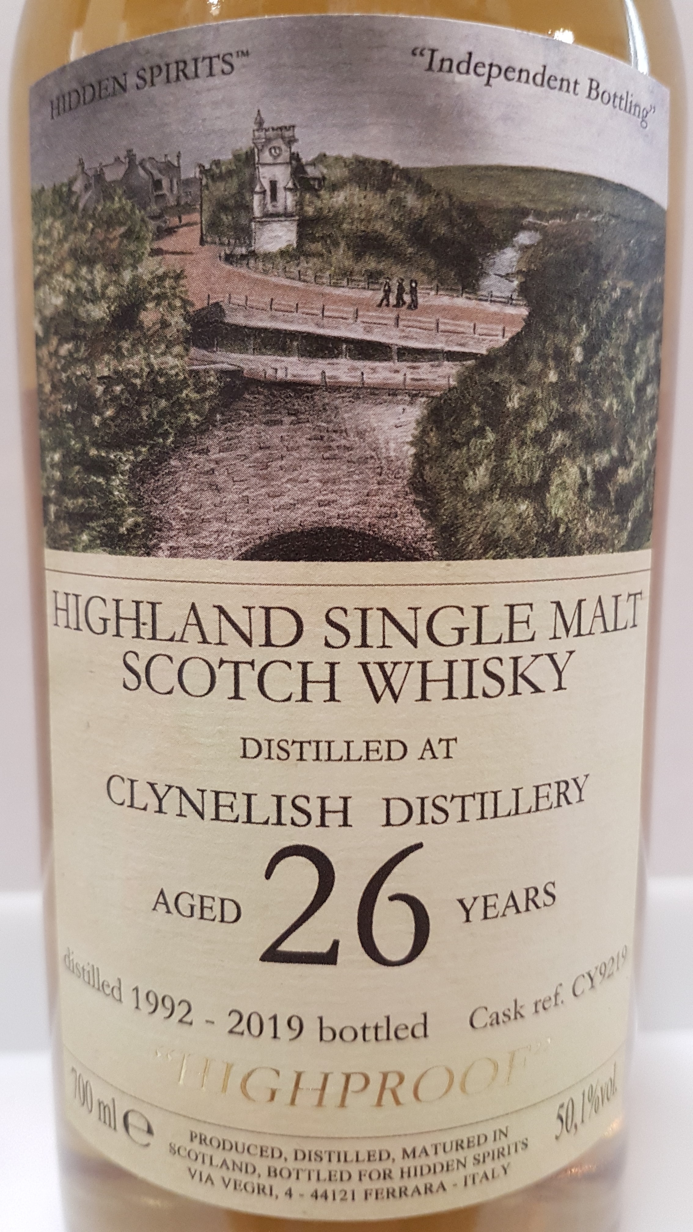 Clynelish 26y - Hidden Spirits