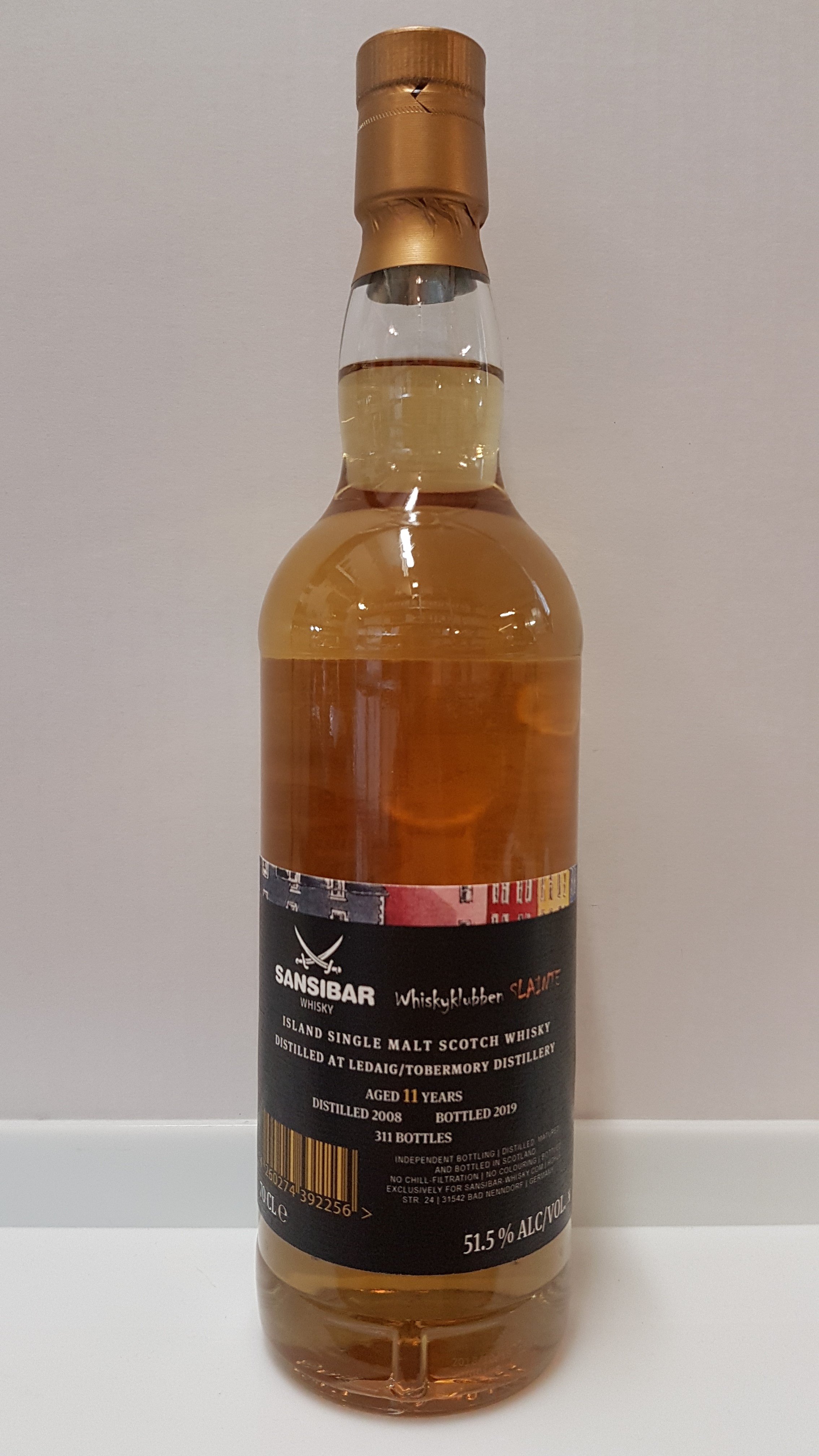 Ledaig 11y - Sansibar Whisky for Whiskyclubben Slainte