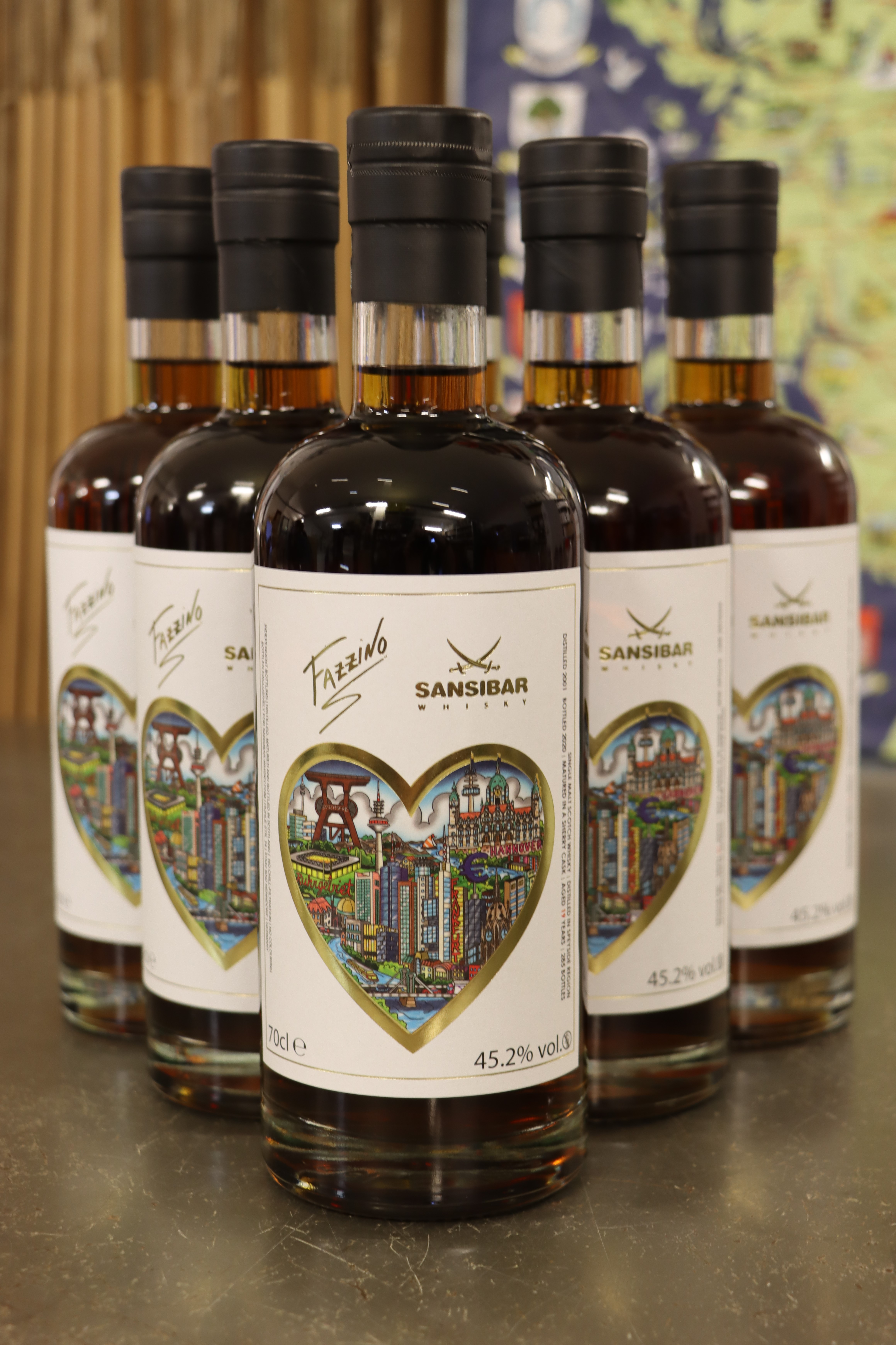 Speyside Region Malt 19y - Sansibar Whisky Fazzino Label