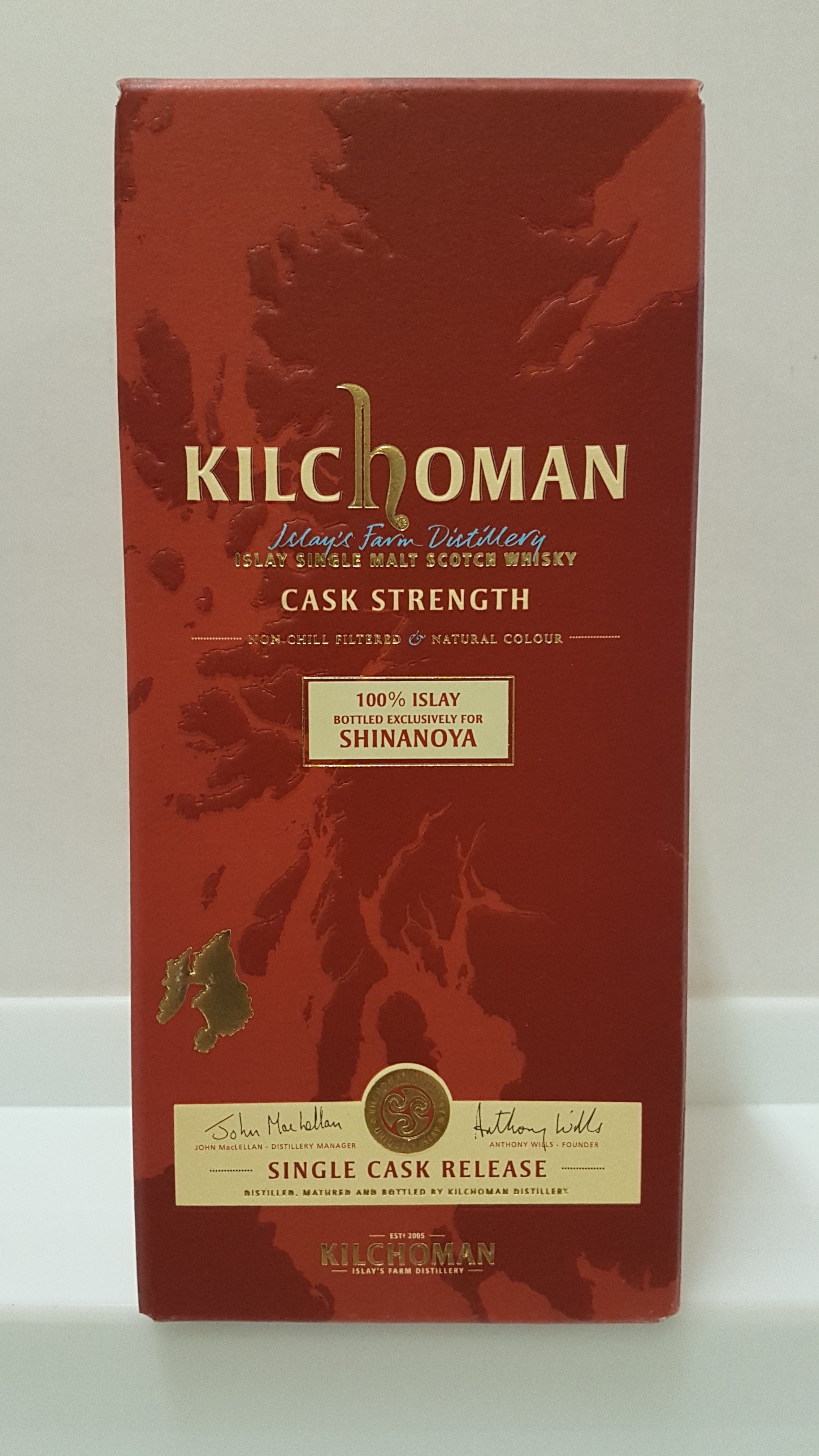 Kilchoman 5y - Shinanoya