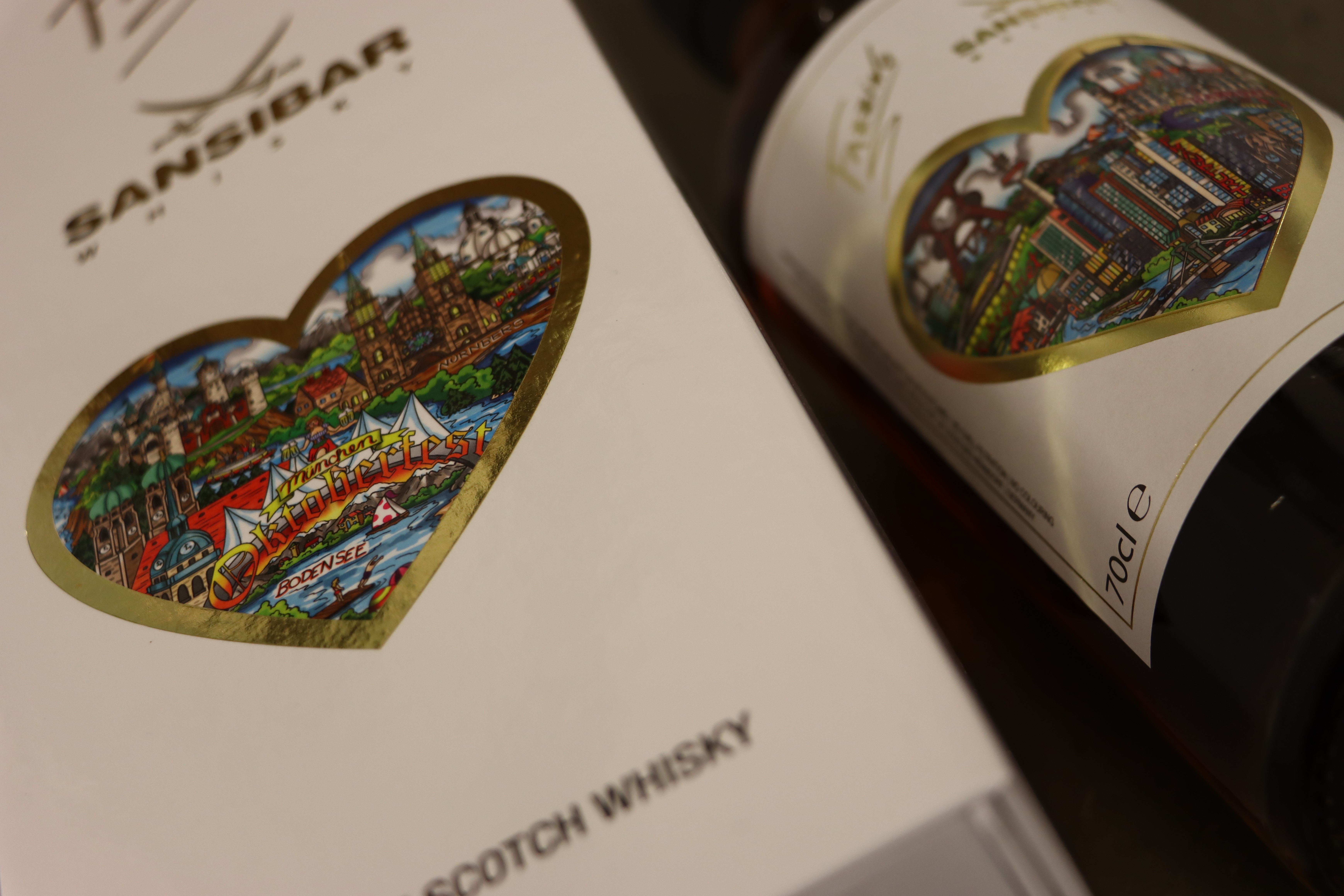 Speyside Region Malt 19y - Sansibar Whisky Fazzino Label
