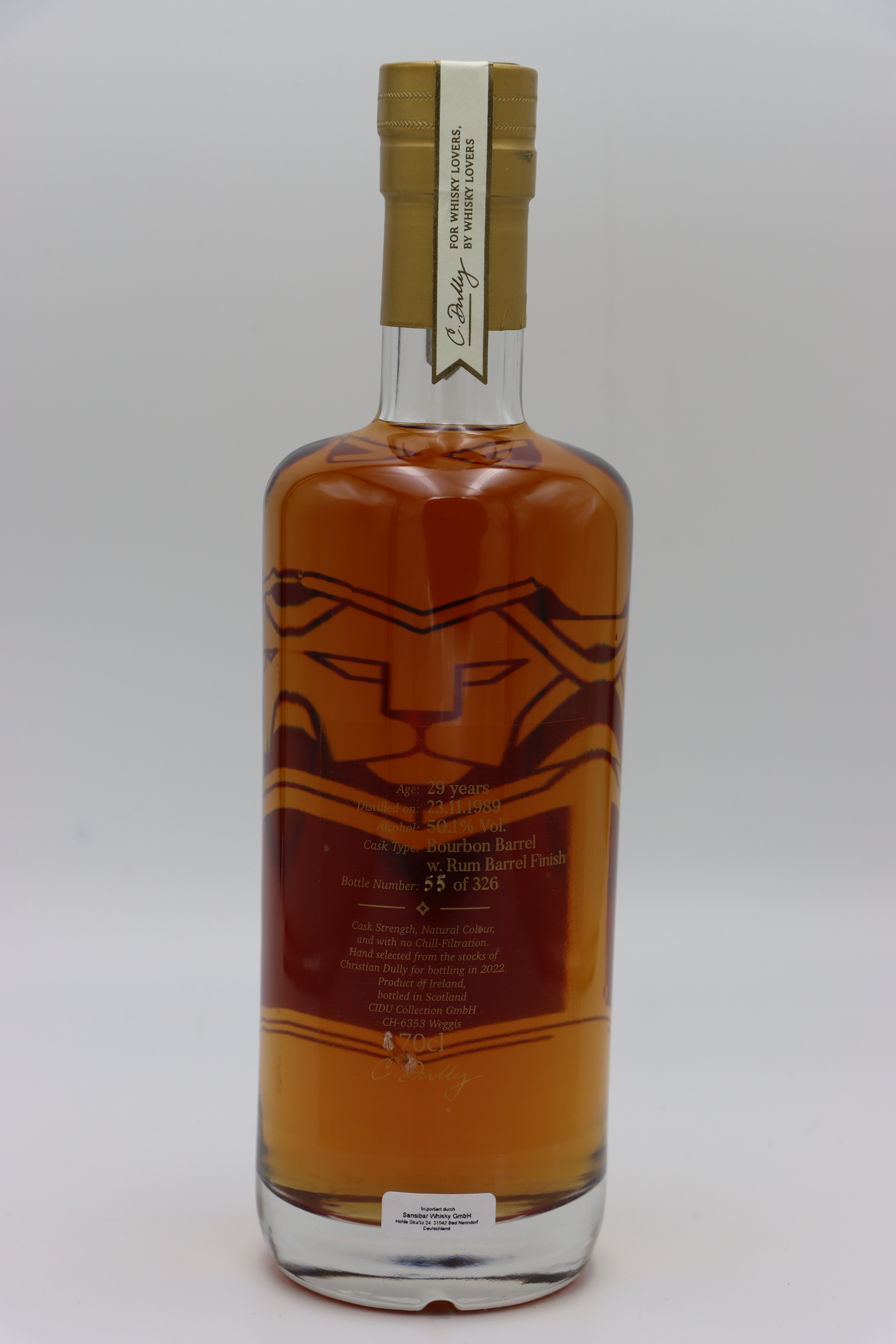 Irish Single Malt 29y - C. Dully Selection