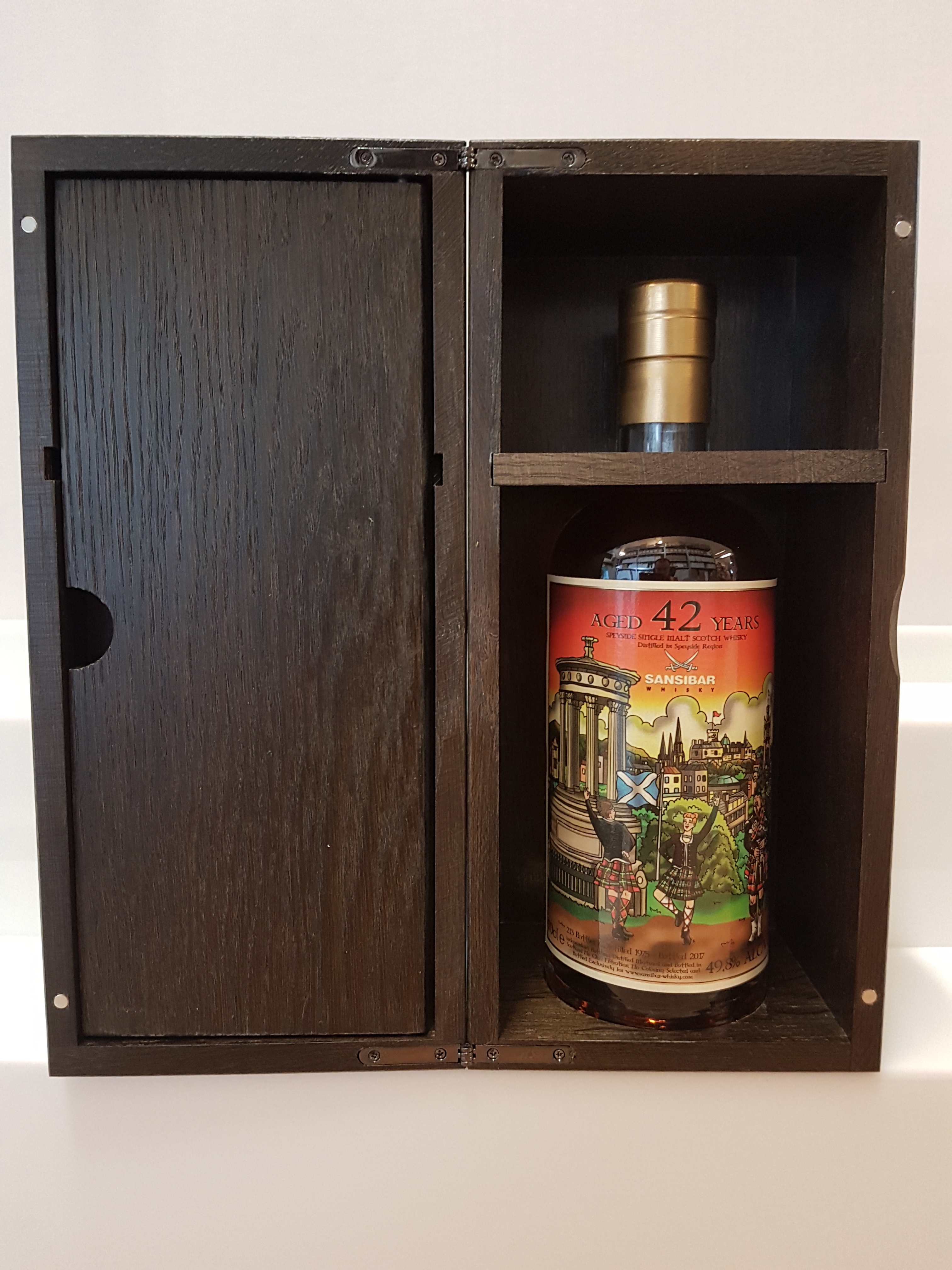 Speyside Region Malt 42y - Sansibar Whisky Fazzino Label