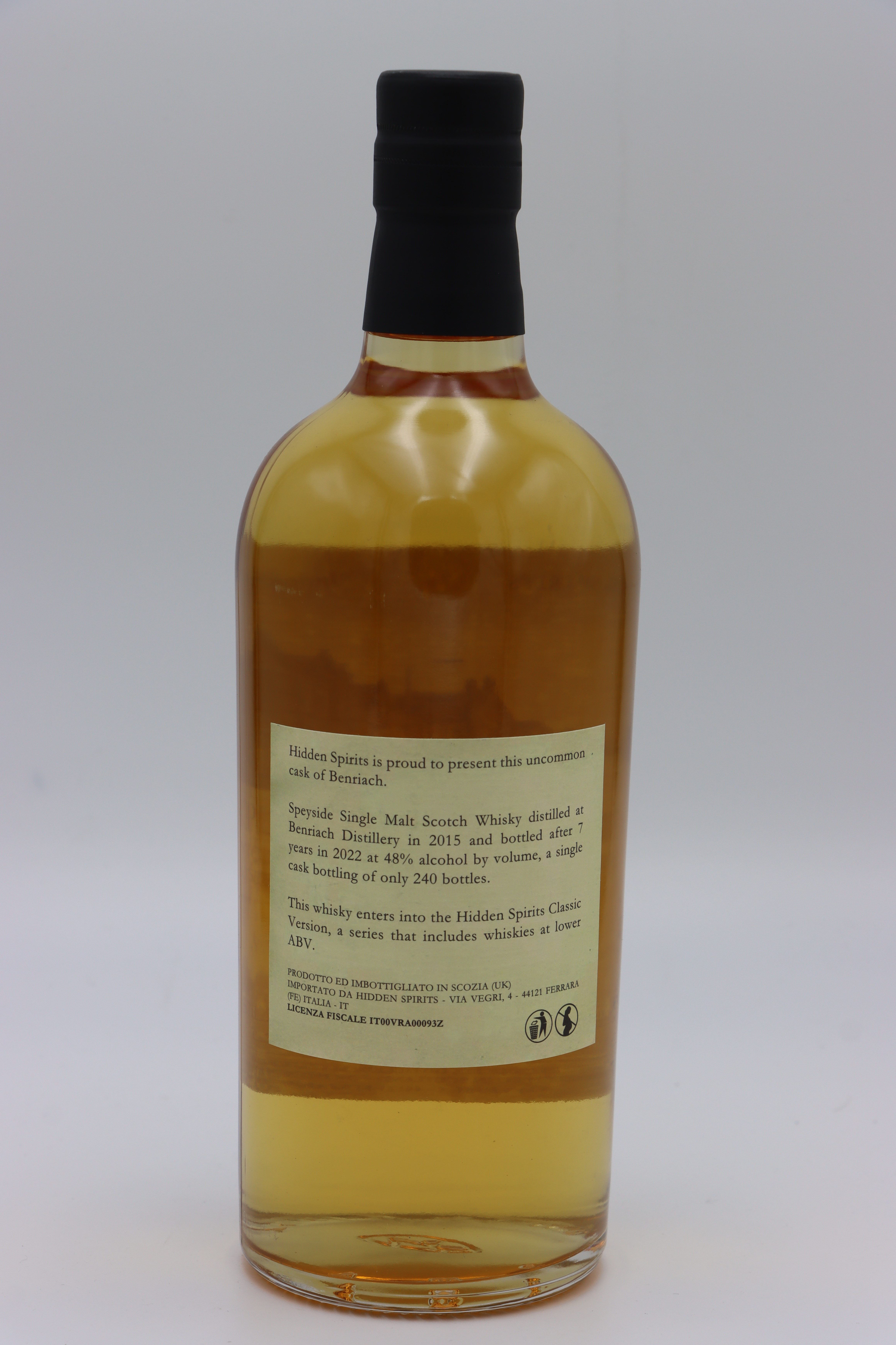 Benriach 7y - Hidden Spirits Classic Version