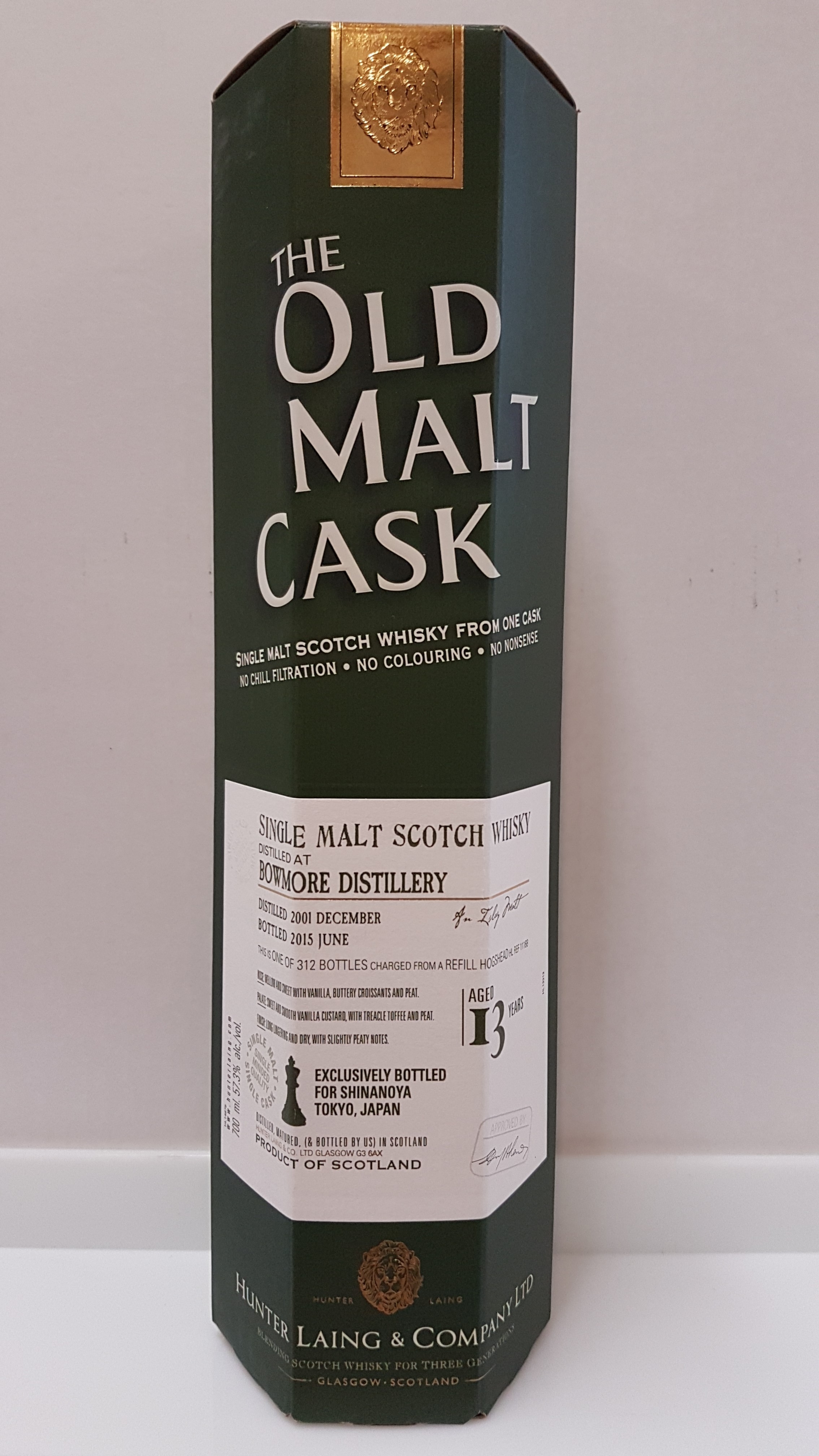 Bowmore 13y - Shinanoya